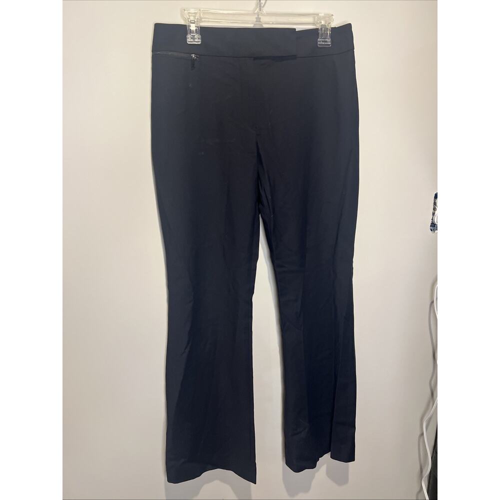 Carlisle Black Boot Cut Mid Rise Size 8 Pant Trouser Career‎ Dress Pant